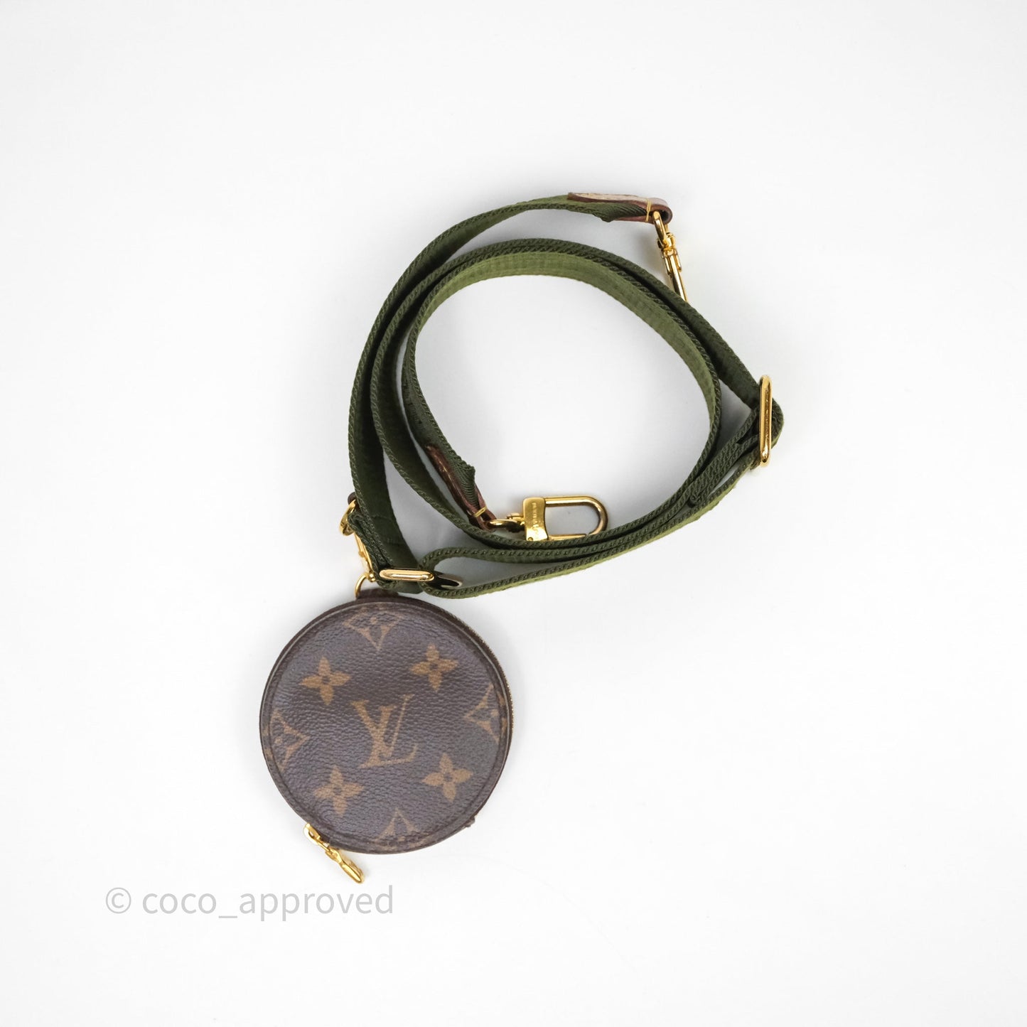 Louis Vuitton Multi Pochette Accessories Khaki Monogram Canvas