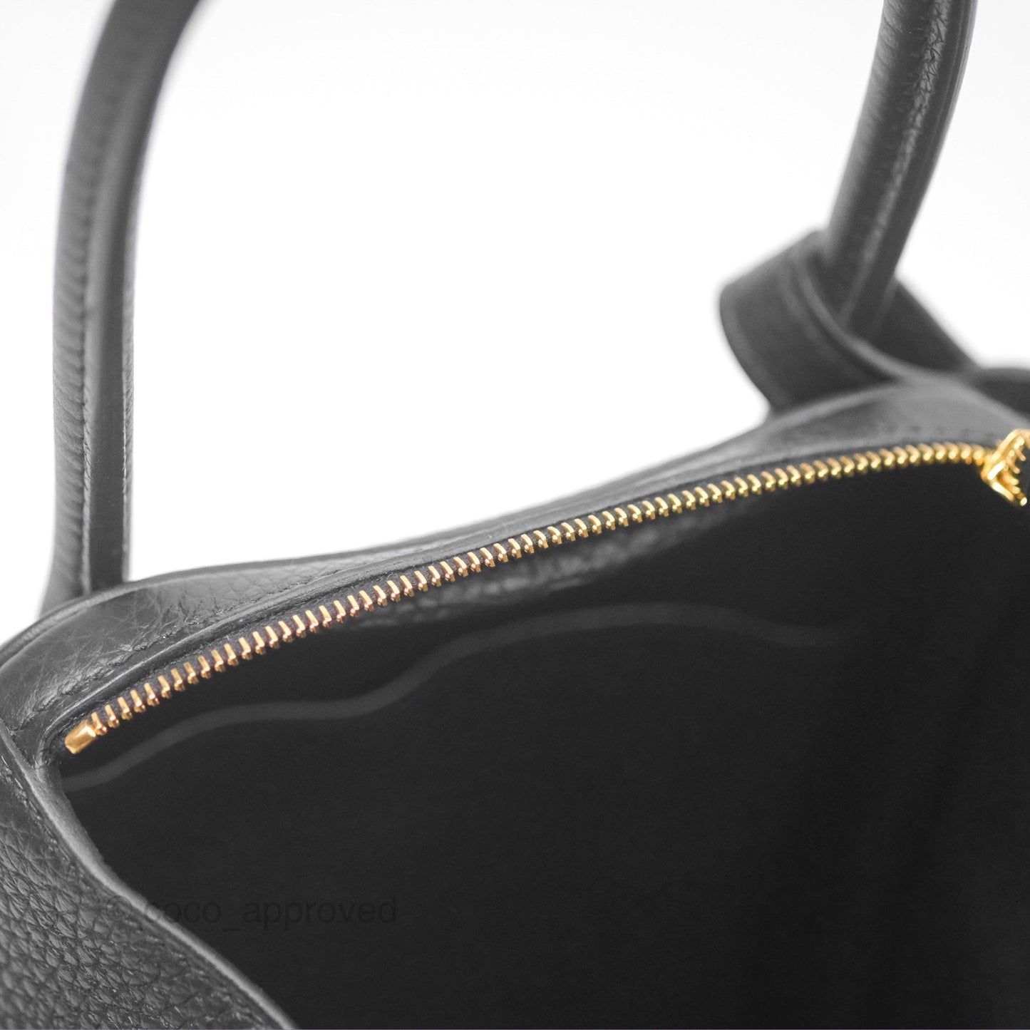 Hermès Lindy 26 Black Noir 89 Clemence Gold Hardware