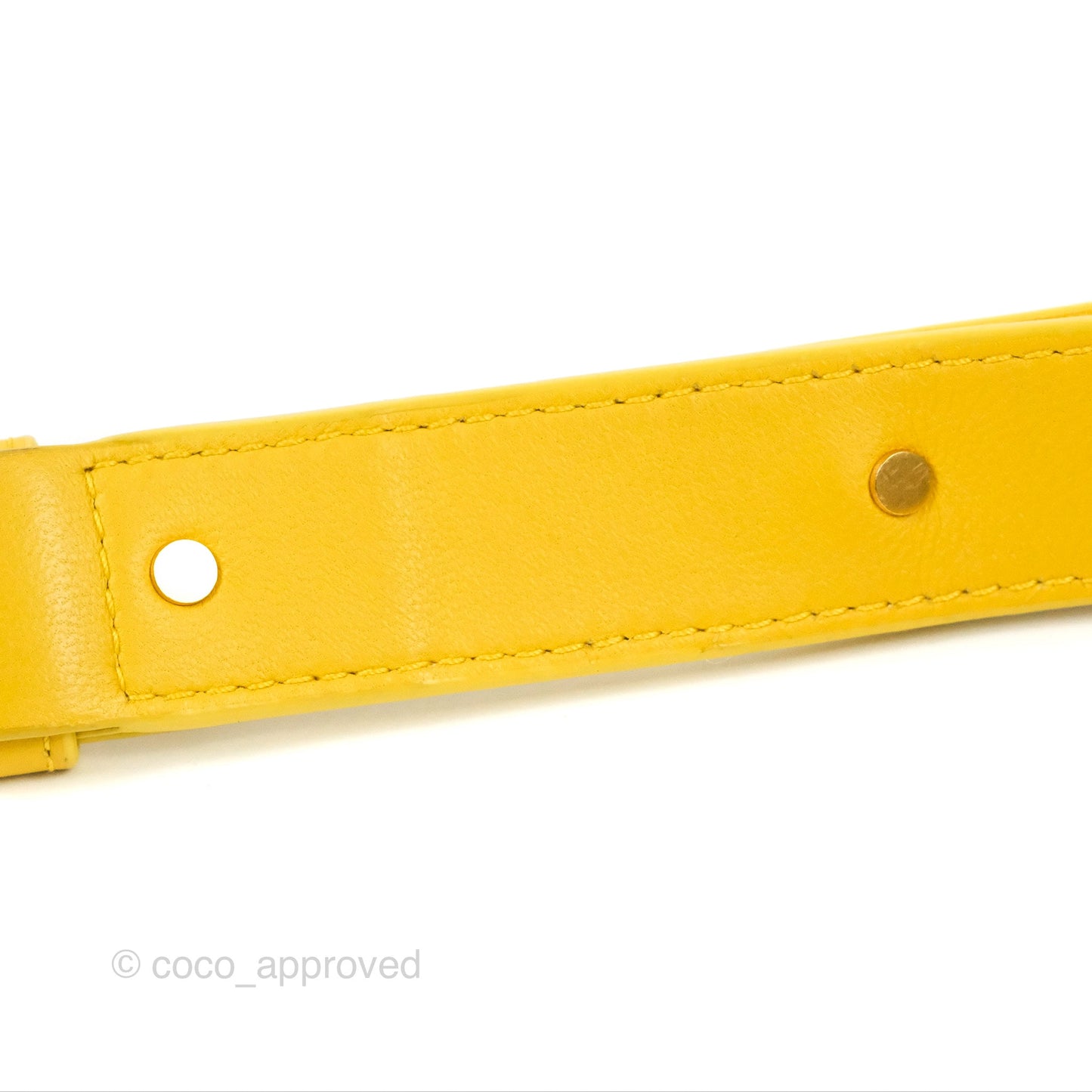 Bottega Veneta Cassette Shoulder Bag Intrecciato Yellow Lambskin
