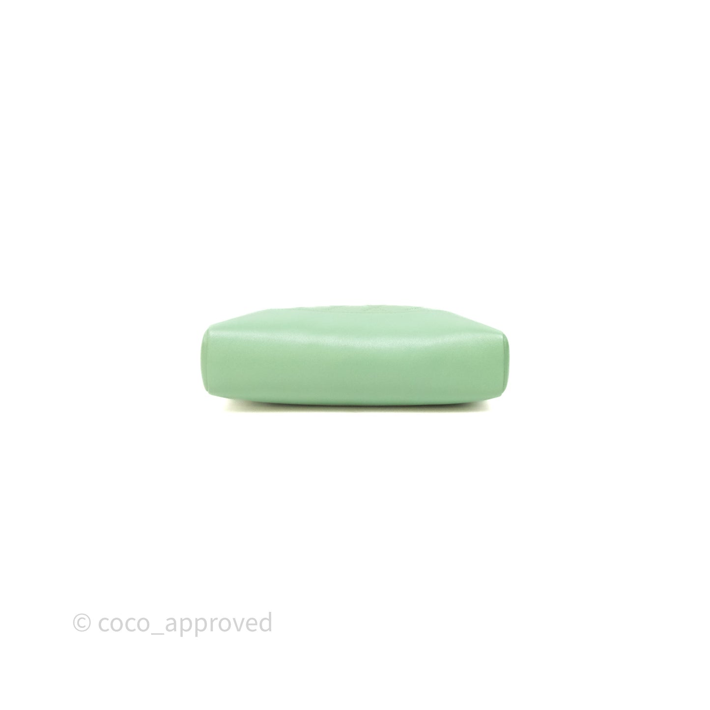 Chanel Mini 31 Green Shiny Lambskin Gold Hardware