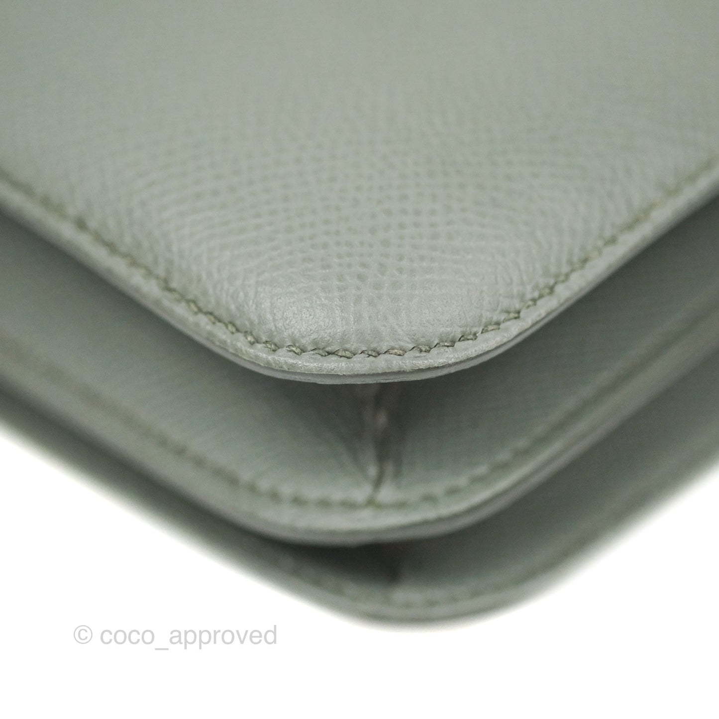 Hermès Constance Mini 18cm Vert Amande Epsom Gold Hardware