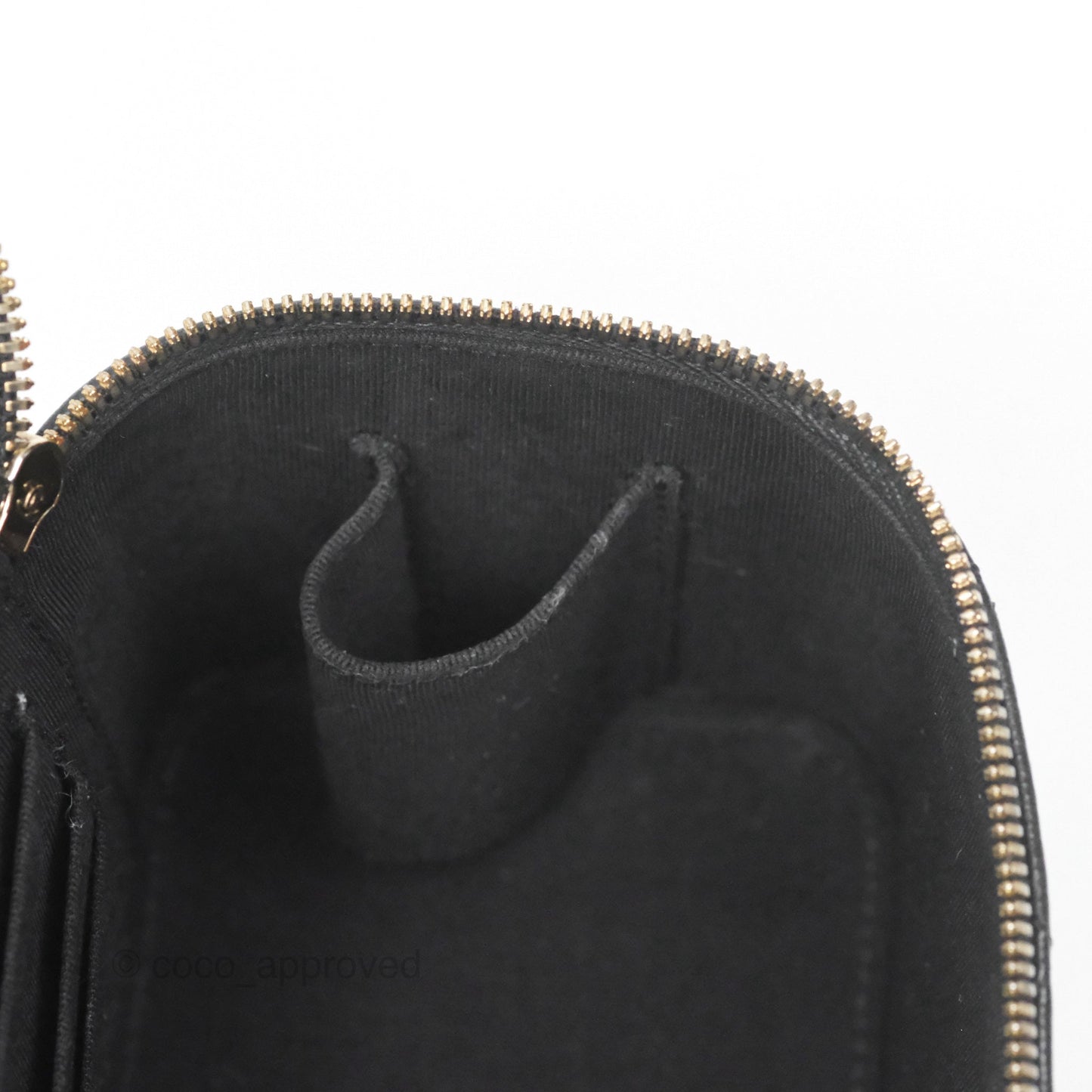 Chanel Vanity With Chain Black Goatskin Mixed Hardware