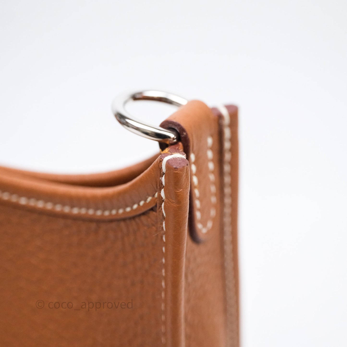 Hermès Mini Evelyne 16 Gold 37 Clemence Palladium Hardware