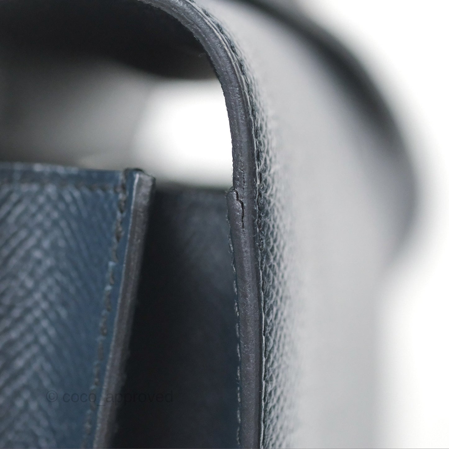 Hermès Constance Mini 18cm Bleu Nuit 2Z Epsom Rose Gold Hardware