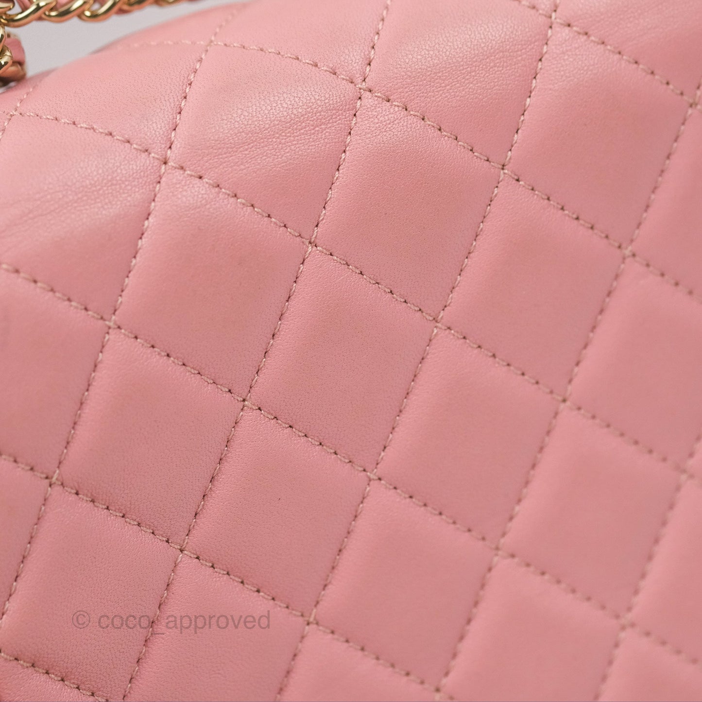 Chanel Citizen Chic Flap Bag Pink Lambskin Gold Hardware