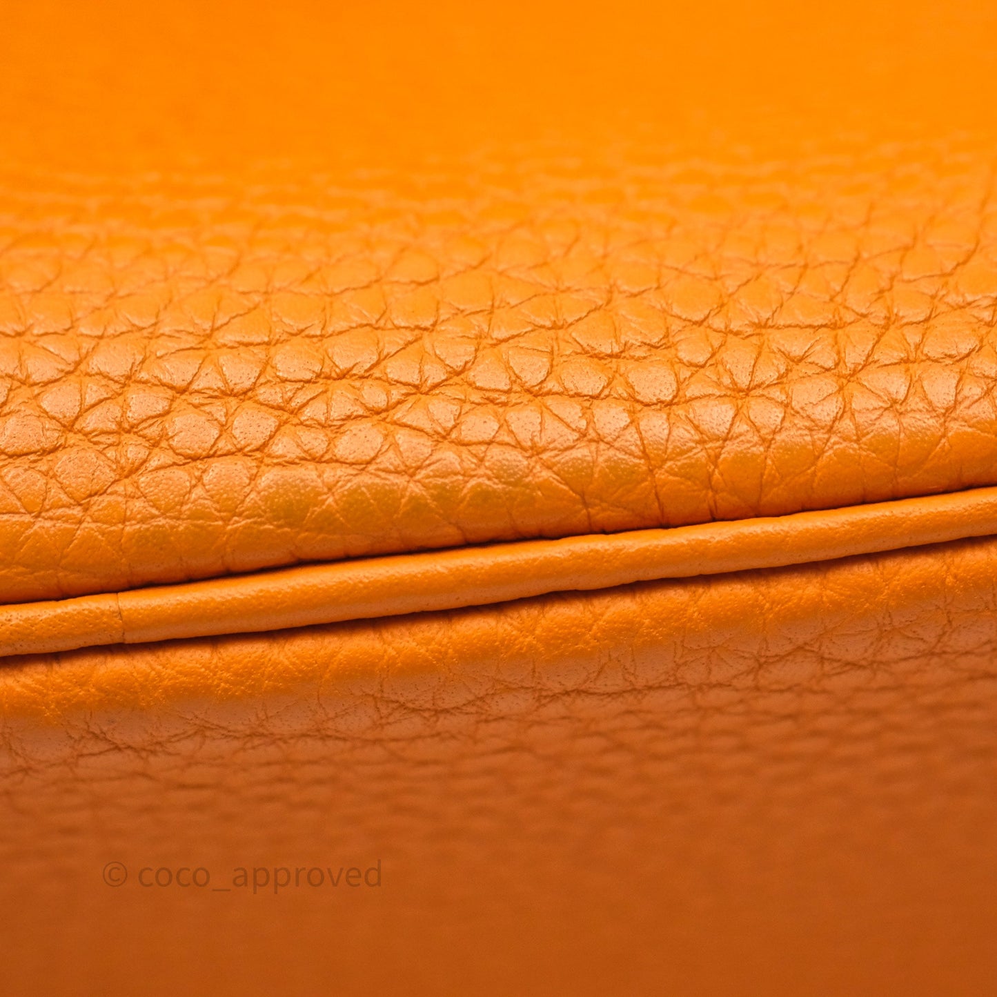 Hermès Lindy 30 Abricot I9 Clemence Palladium Hardware