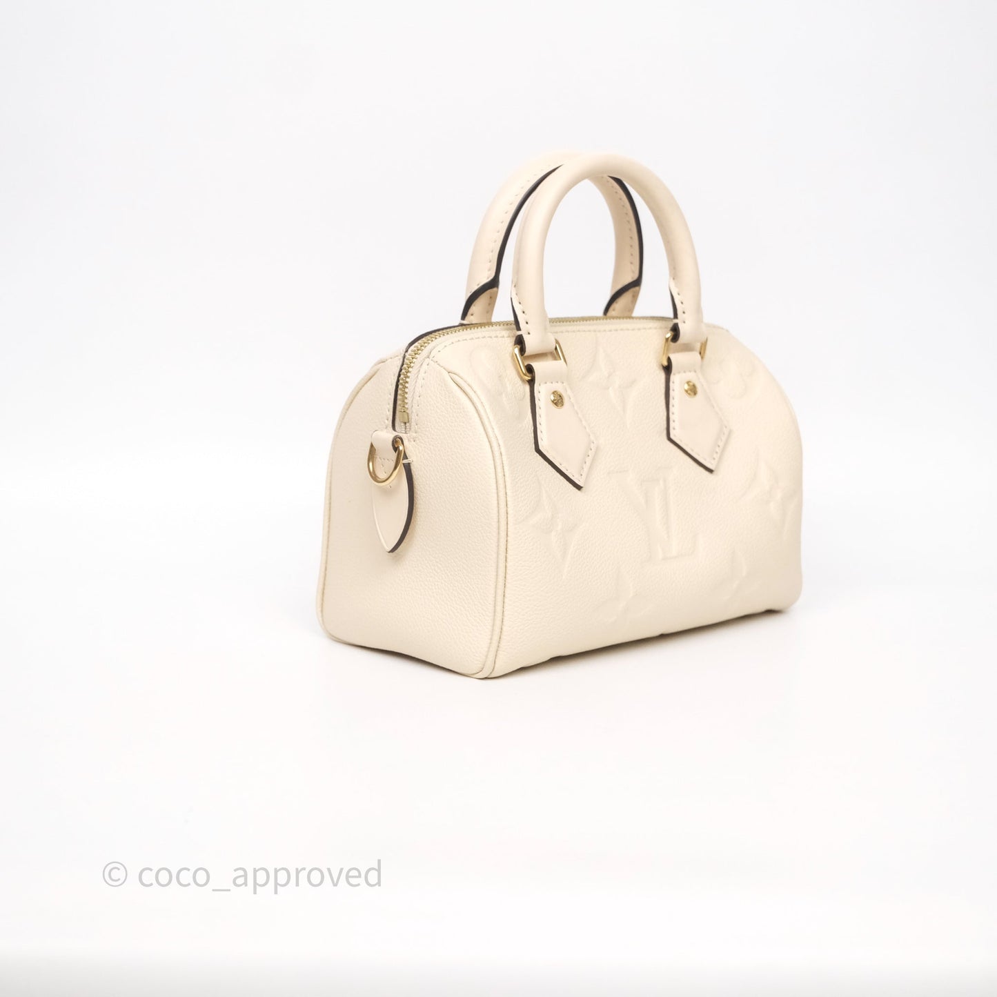 Louis Vuitton Speedy Bandoulière 20 Monogram Ivory