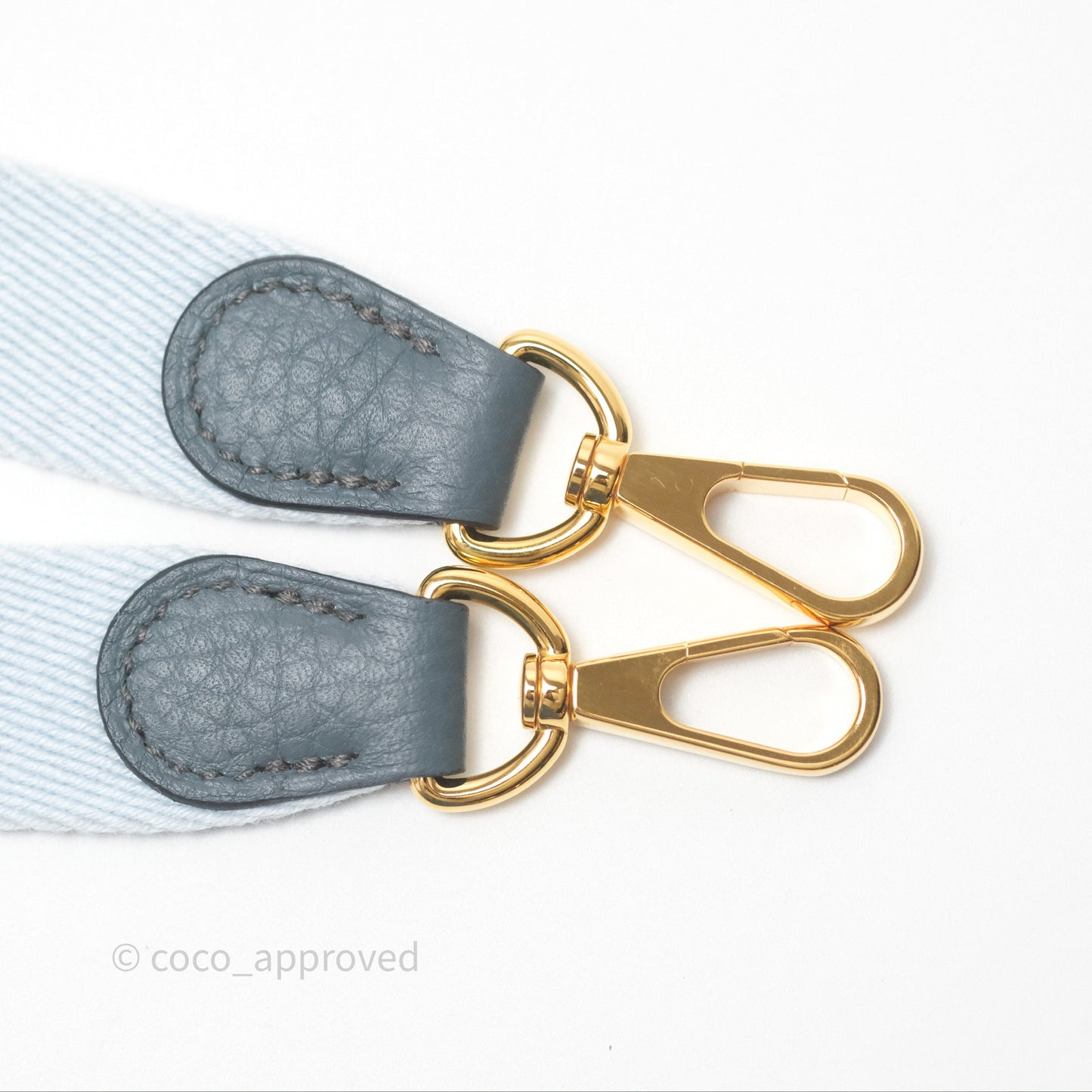 Hermès Mini Evelyne 16 Bleu Orage Y7 / Bleu Brume T0 Clemence Gold Hardware