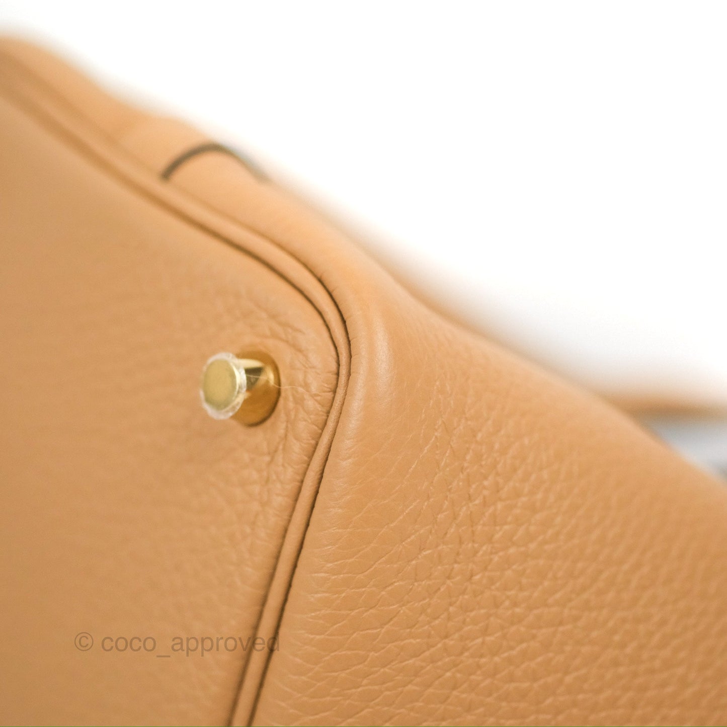 Hermès Picotin Lock 18 Chai 0M Taurillon Clemence Gold Hardware With Twilly