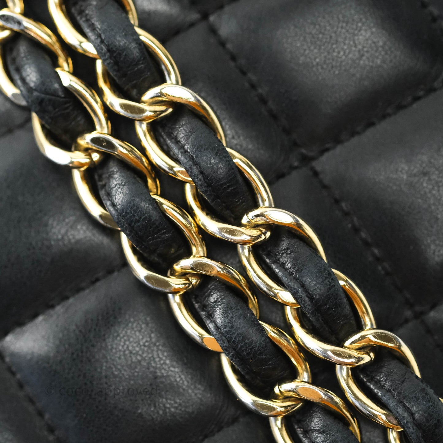 Chanel Jumbo Single Flap Black Lambskin Gold Hardware⁣⁣
