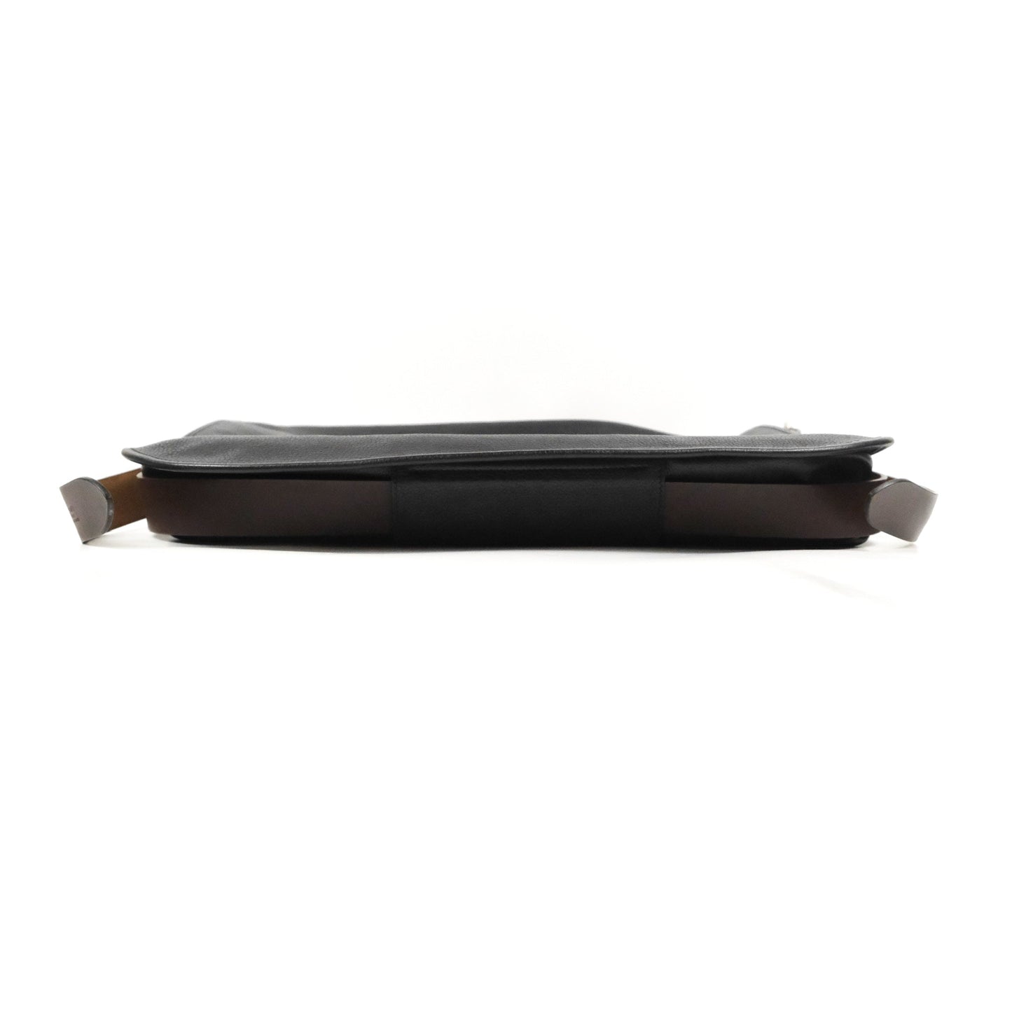 Hermès Men's Barda 43 Messenger Bag Black Ebene Alamo