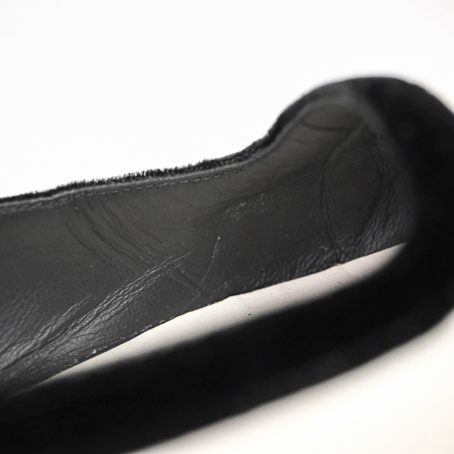 Chanel Mary Janes Flats White/Black Size 39.5