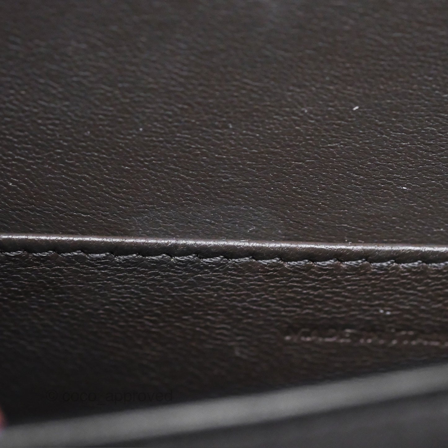 Celine Teen Classic Box Flap Dark Grey Box Calfskin