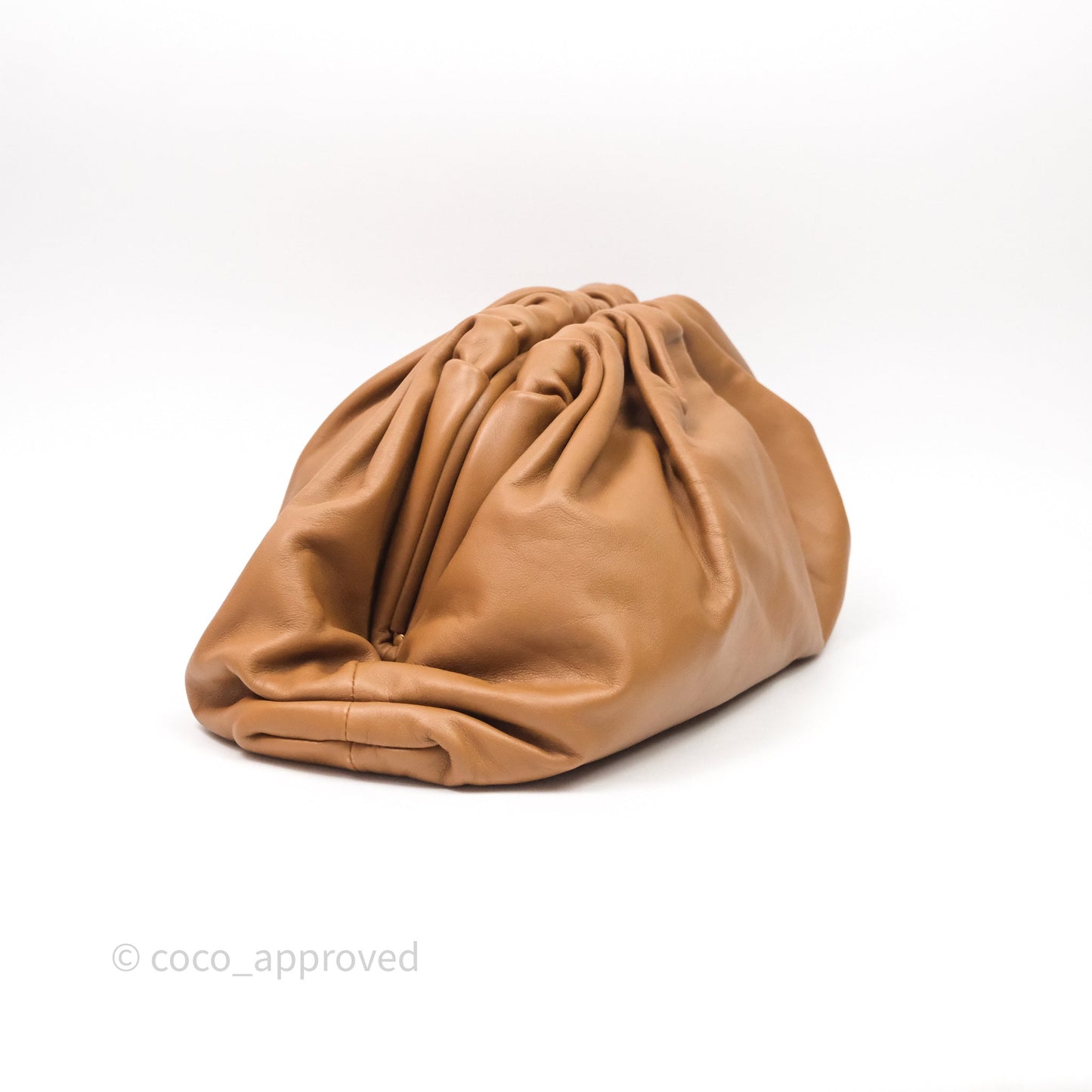 Bottega Veneta The Pouch Camel Butter Calfskin