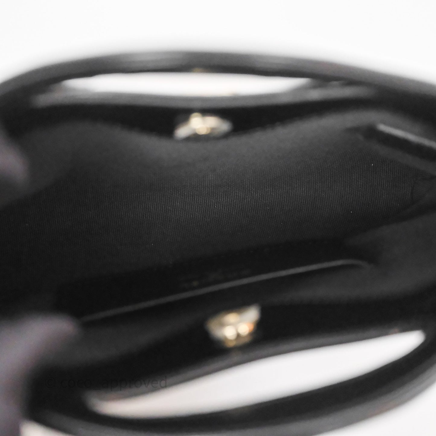 Chanel Nano 31 Black Shiny Lambskin Gold Hardware