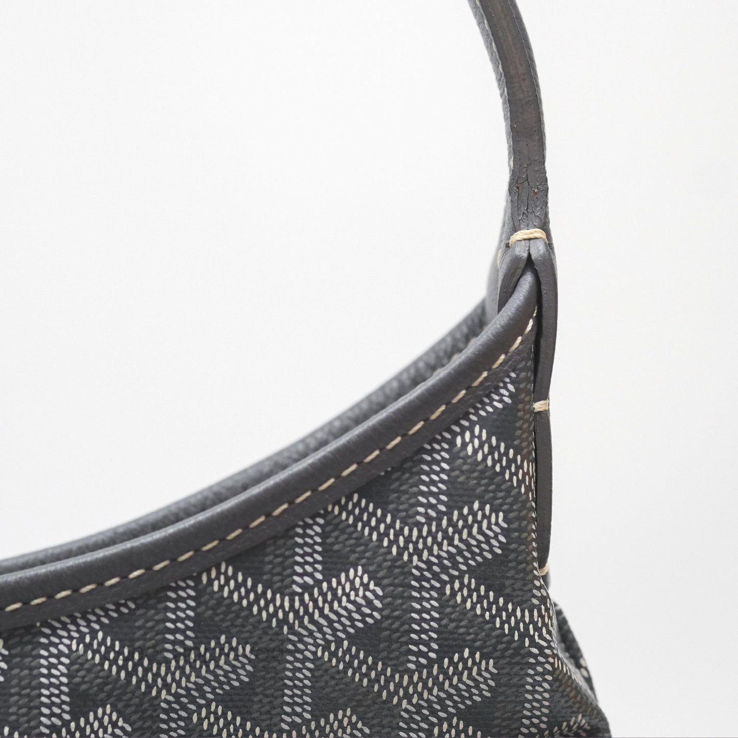 Goyard Bohème Hobo Bag Grey Goyardine Canvas