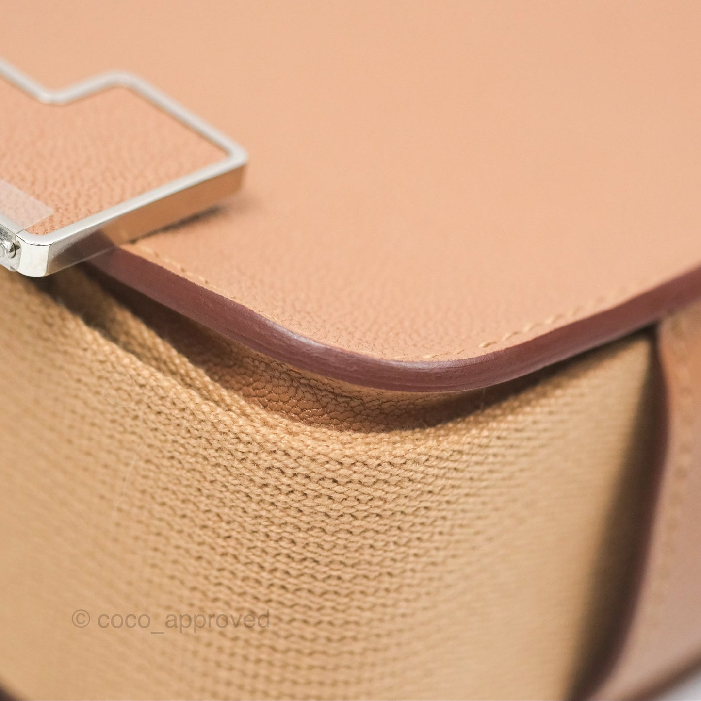 Hermès Geta Bag Chai 0M Quebracho 2J Palladium Hardware