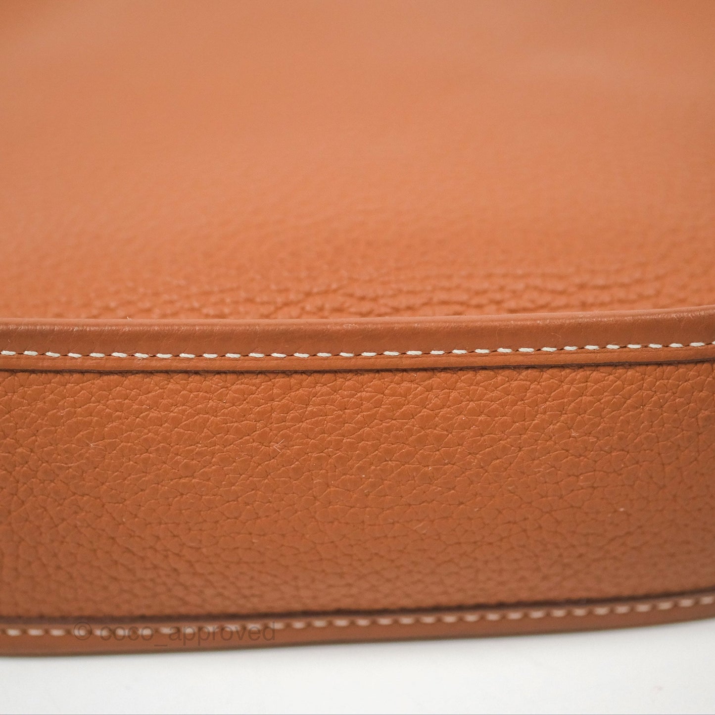 Hermès Mini Evelyne 16 Gold Clemence Gold Hardware