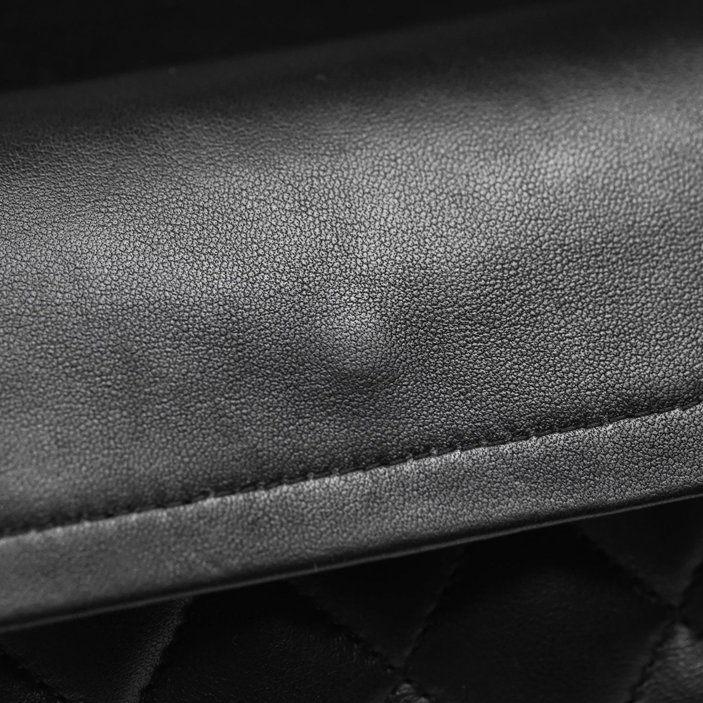 Chanel Small Classic Flap Quilted Black Lambskin Gold Hardware