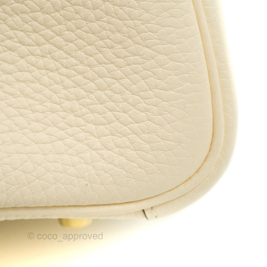 Hermès Lindy 26 Nata Clemence Gold Hardware