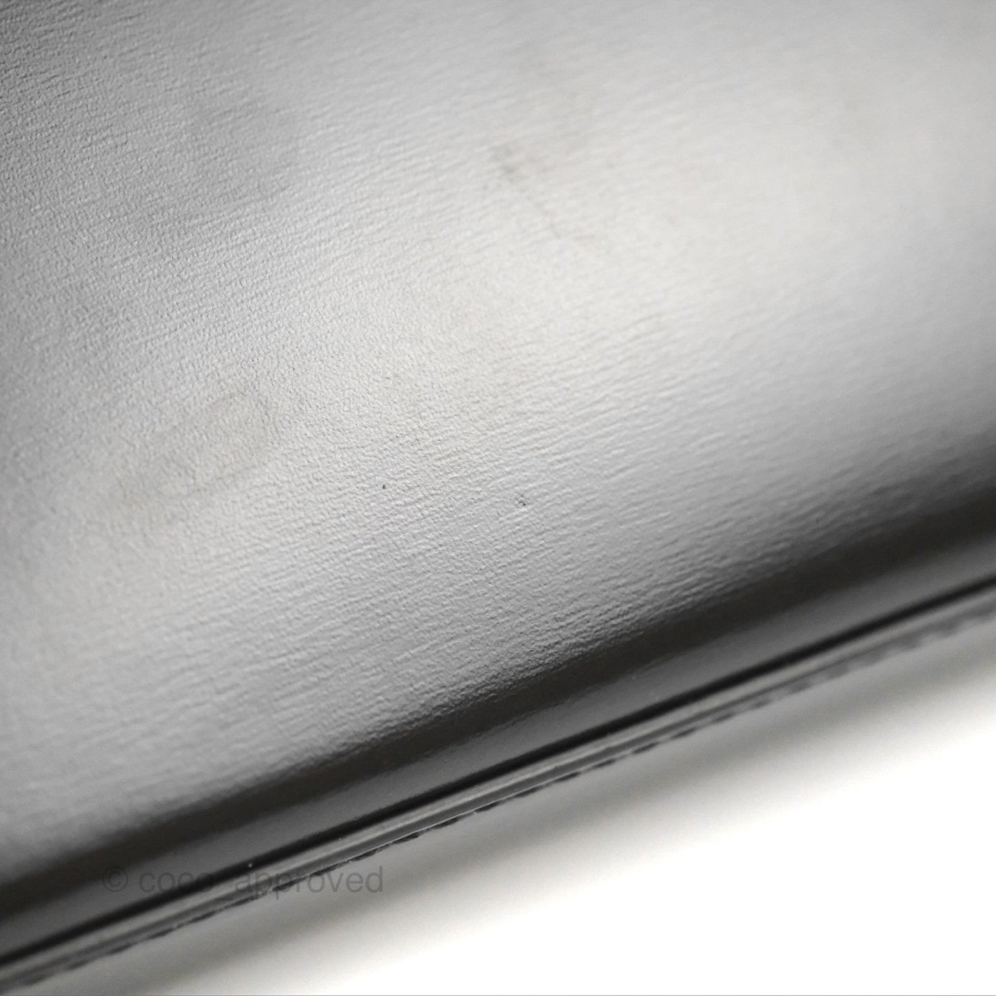 Celine Triomphe Shoulder Bag Black Calfskin