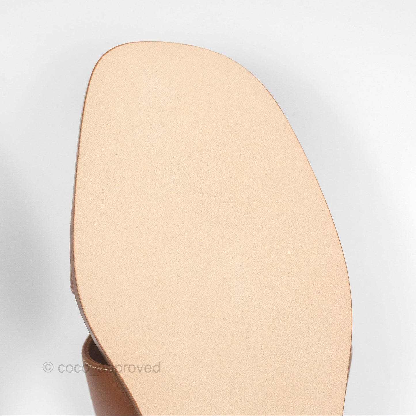 Hermès Oran Sandals Gold Swift Size 36.5