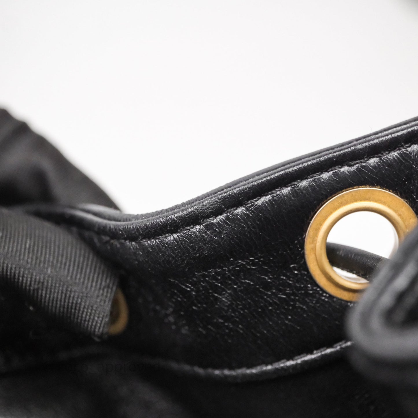 Chanel Duma Backpack Black Tweed Aged Gold Hardware