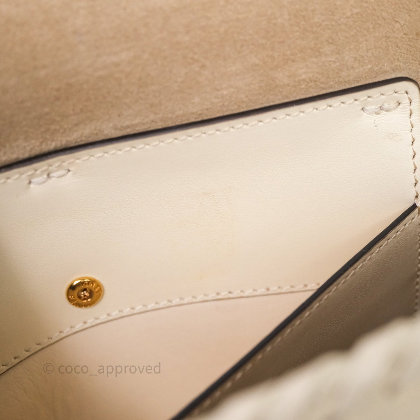 Fendi Braided Leather Baguette Bag Ivory Gold Hardware