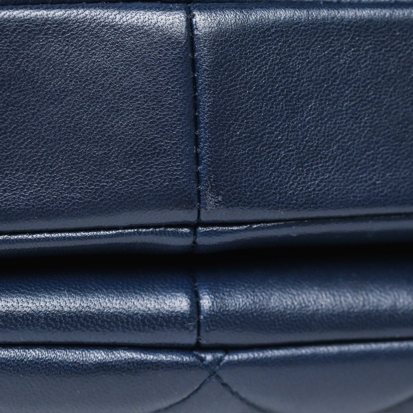 Chanel Small Trendy CC Navy Lambskin Gold Hardware