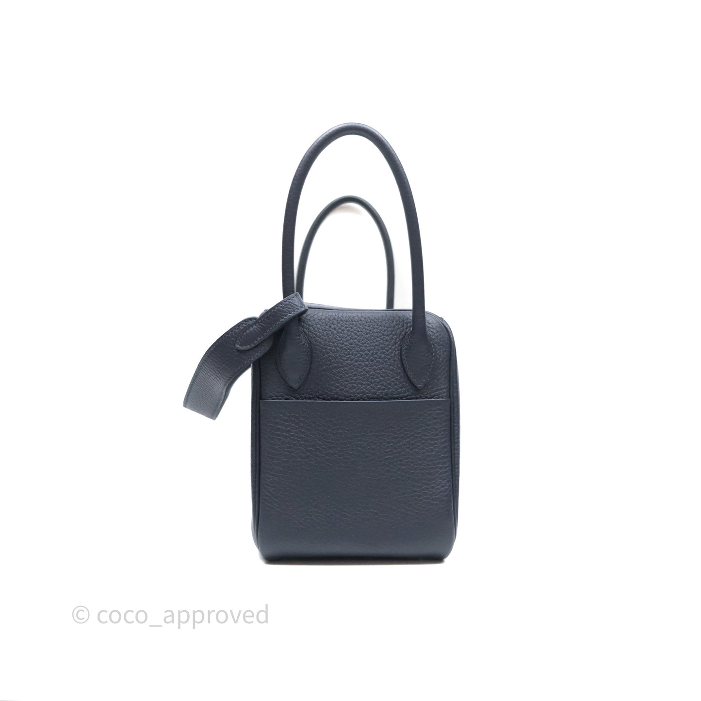 Hermès Lindy 26 Bleu Nuit 2Z Taurillon Clemence Palladium Hardware