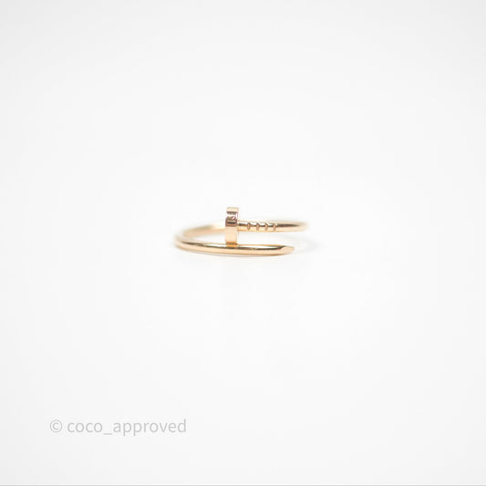Cartier Juste Un Clou Ring Rose Gold Size 58