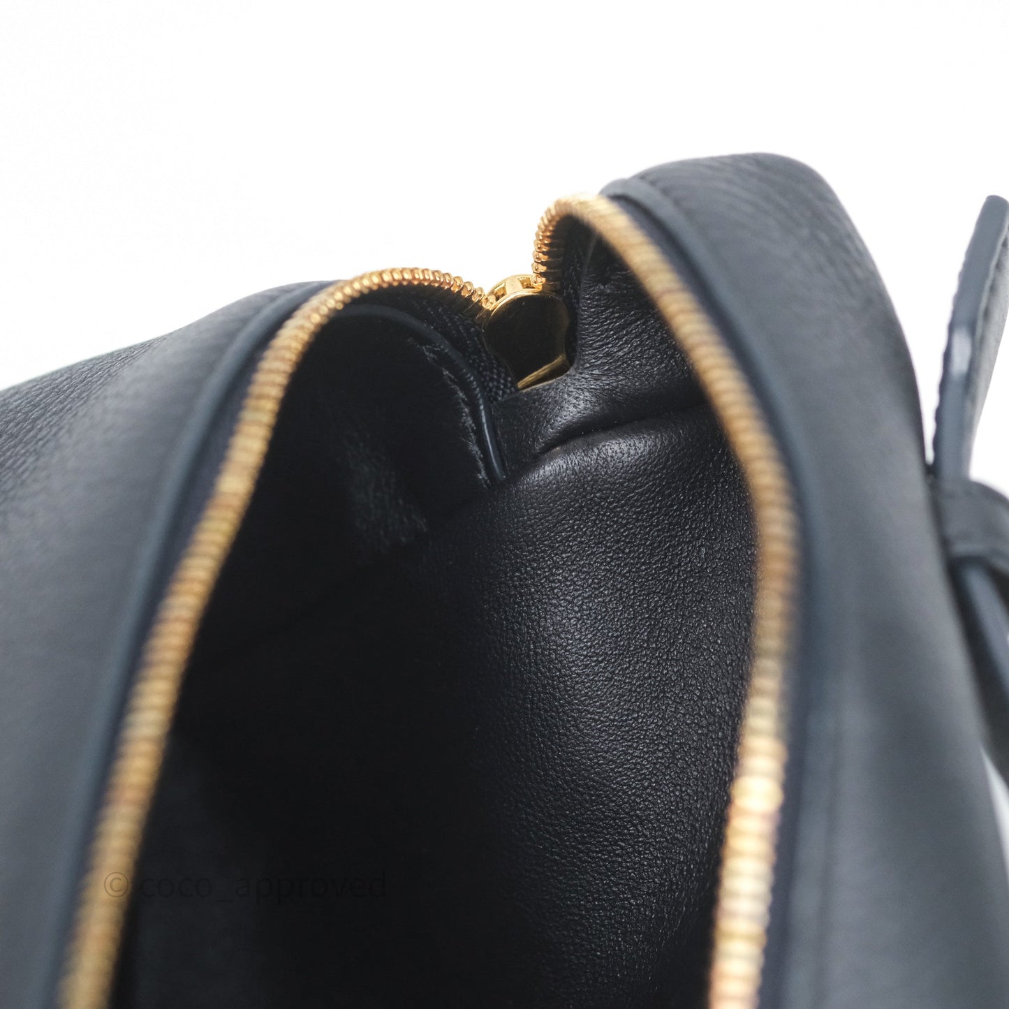 Loro Piana Extra Pocket L19 Navy Grained Calfskin