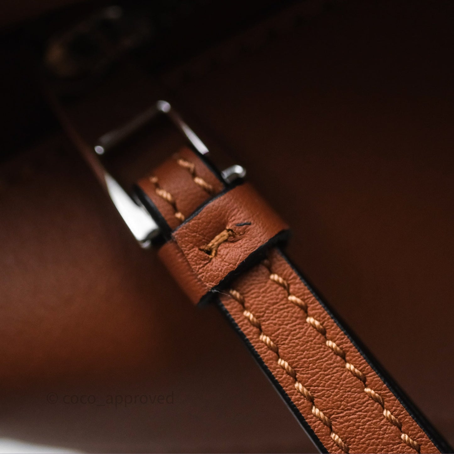 Loewe Small Puzzle Edge Bag in Tan Calfskin