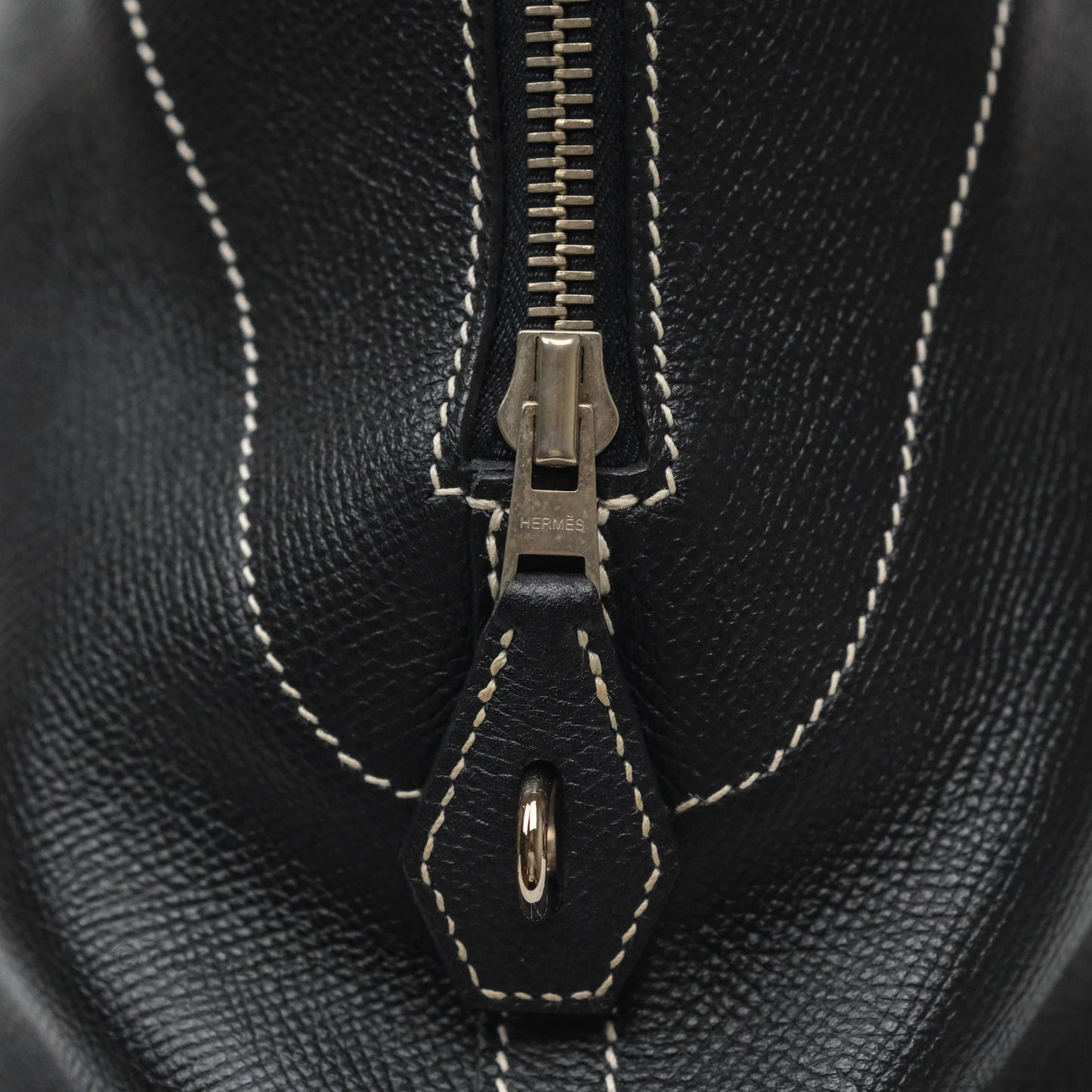 Hermès Bolide Relax 35 Black Noir 89 Epsom Palladium Hardware