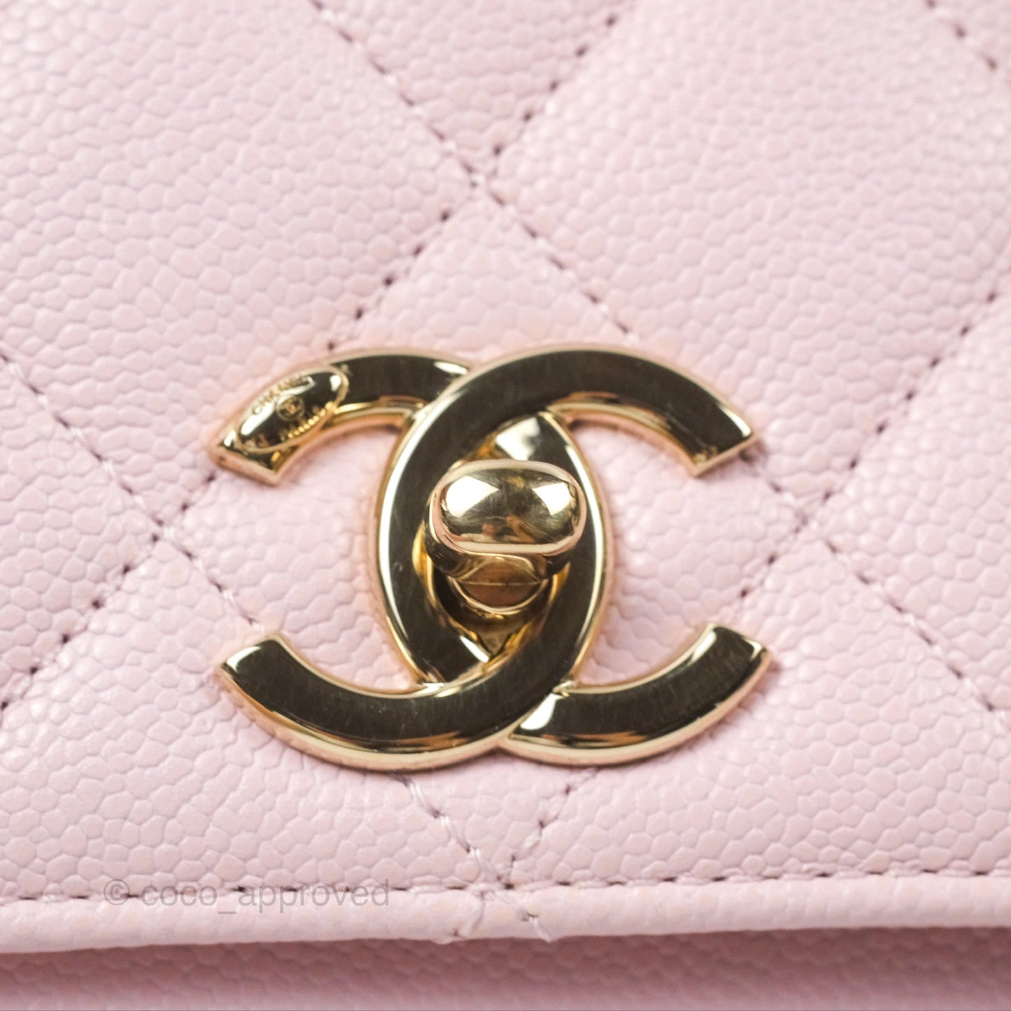 Chanel Quilted Small Business Affinity Flap Pink Caviar Gold Hardware
