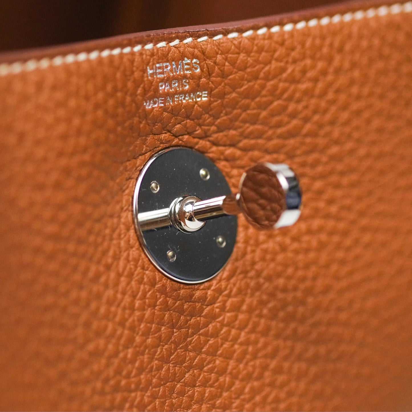 Hermès Lindy 26 Gold Clemence Palladium Hardware