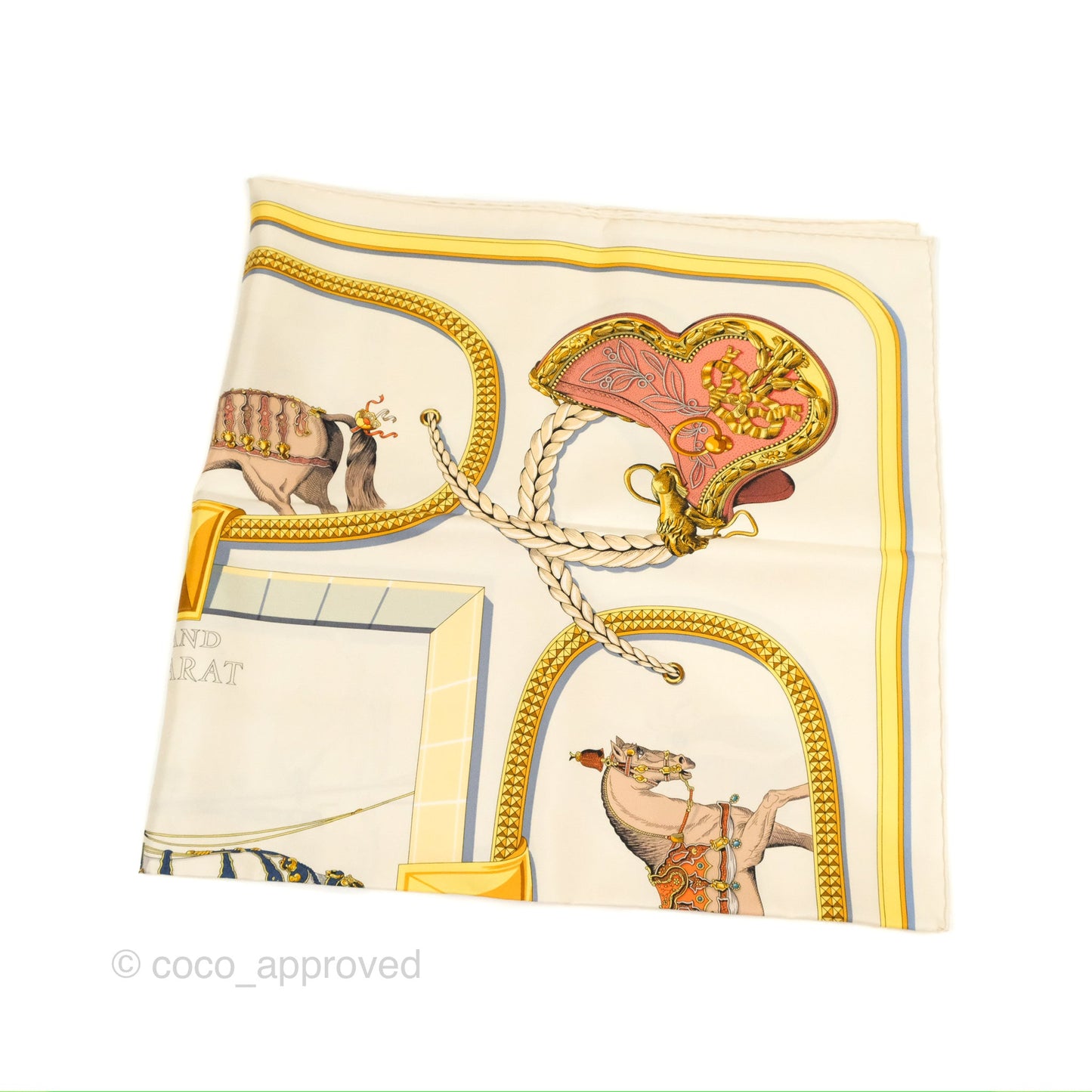 Hermès Grand Apparat Forever Scarf 90