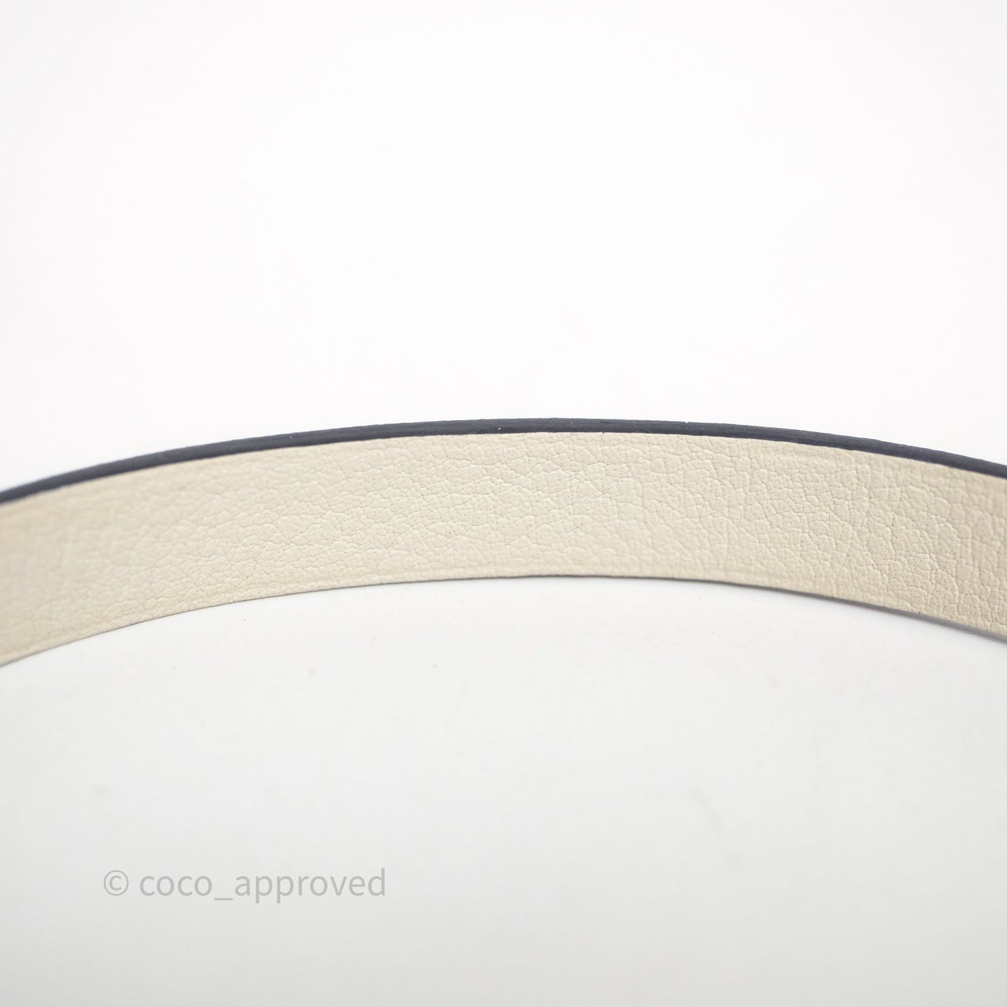 Hermes Cuir Medor Infini Double Tour Bracelet Bleu Brighton Swift Palladium Hardware