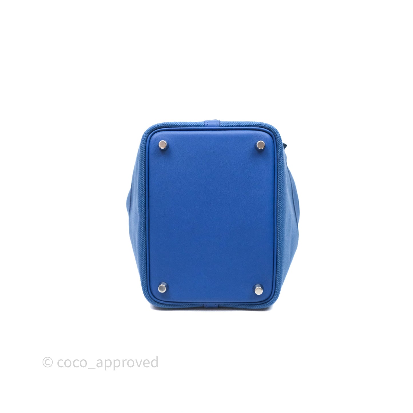 Hermes Picotin Lock 18 Cargo Pockets Bleu Royal Palladium Hardware