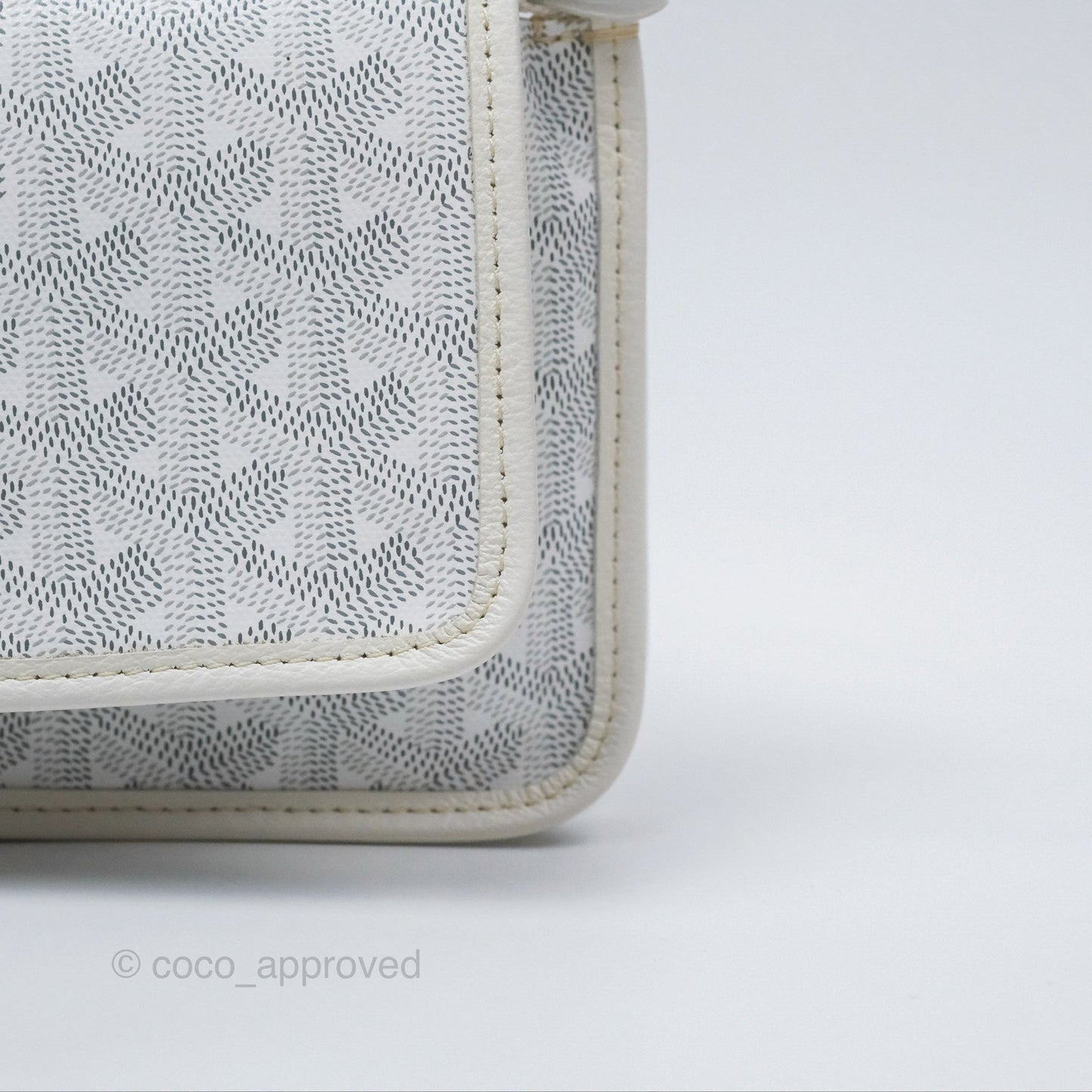 Goyard Plumet Pocket Wallet White