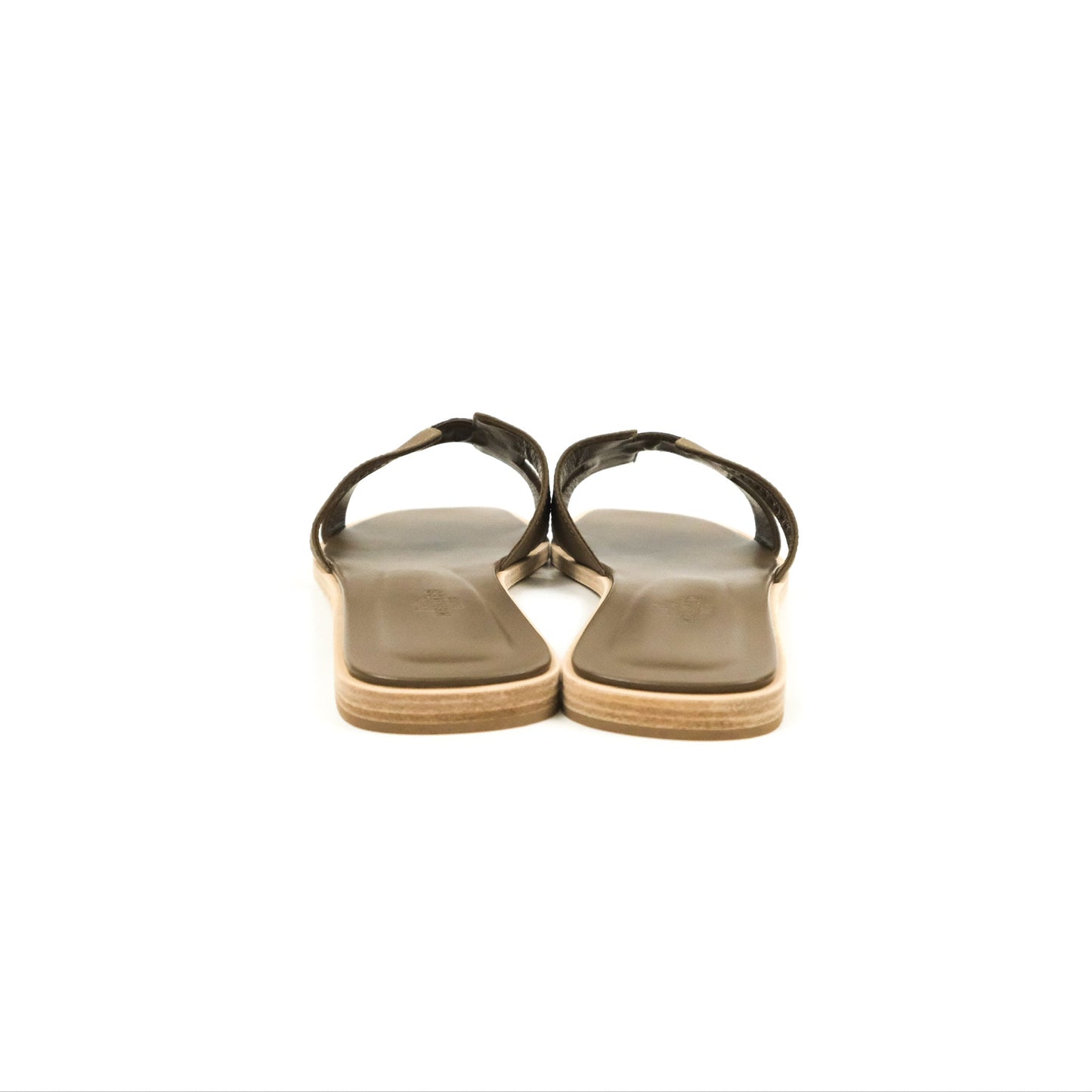 Hermès Oran Sandals in Epsom Size 40
