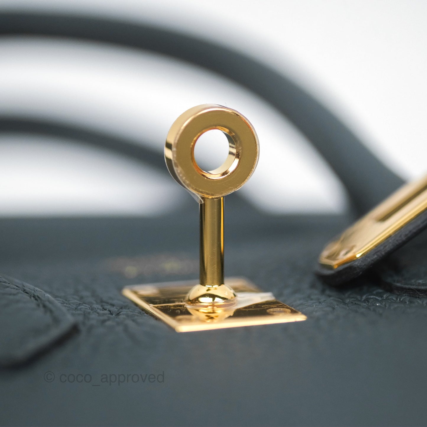 Hermès Birkin 25 Retourne Vert Cypres 6O Togo Gold Hardware