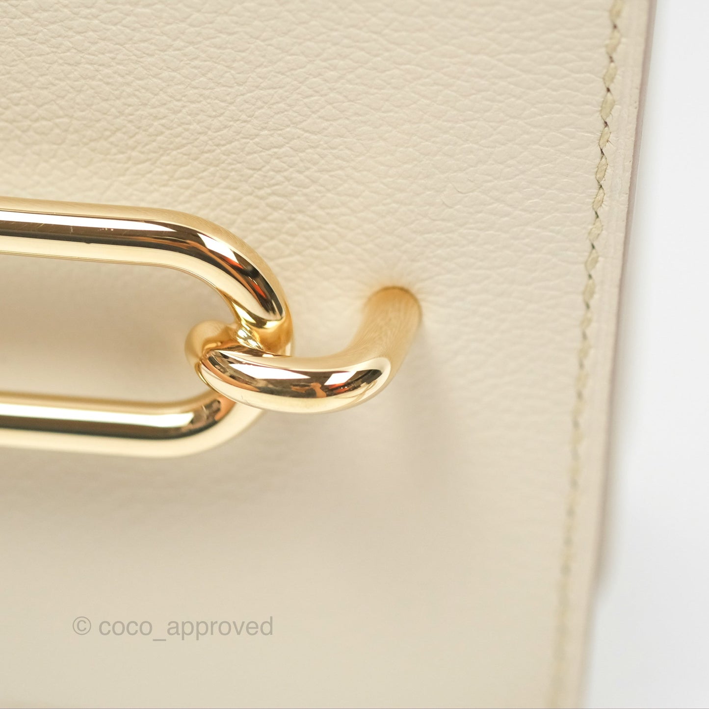 Hermès Roulis Mini 18 Beton Evercolor Permabrass Hardware