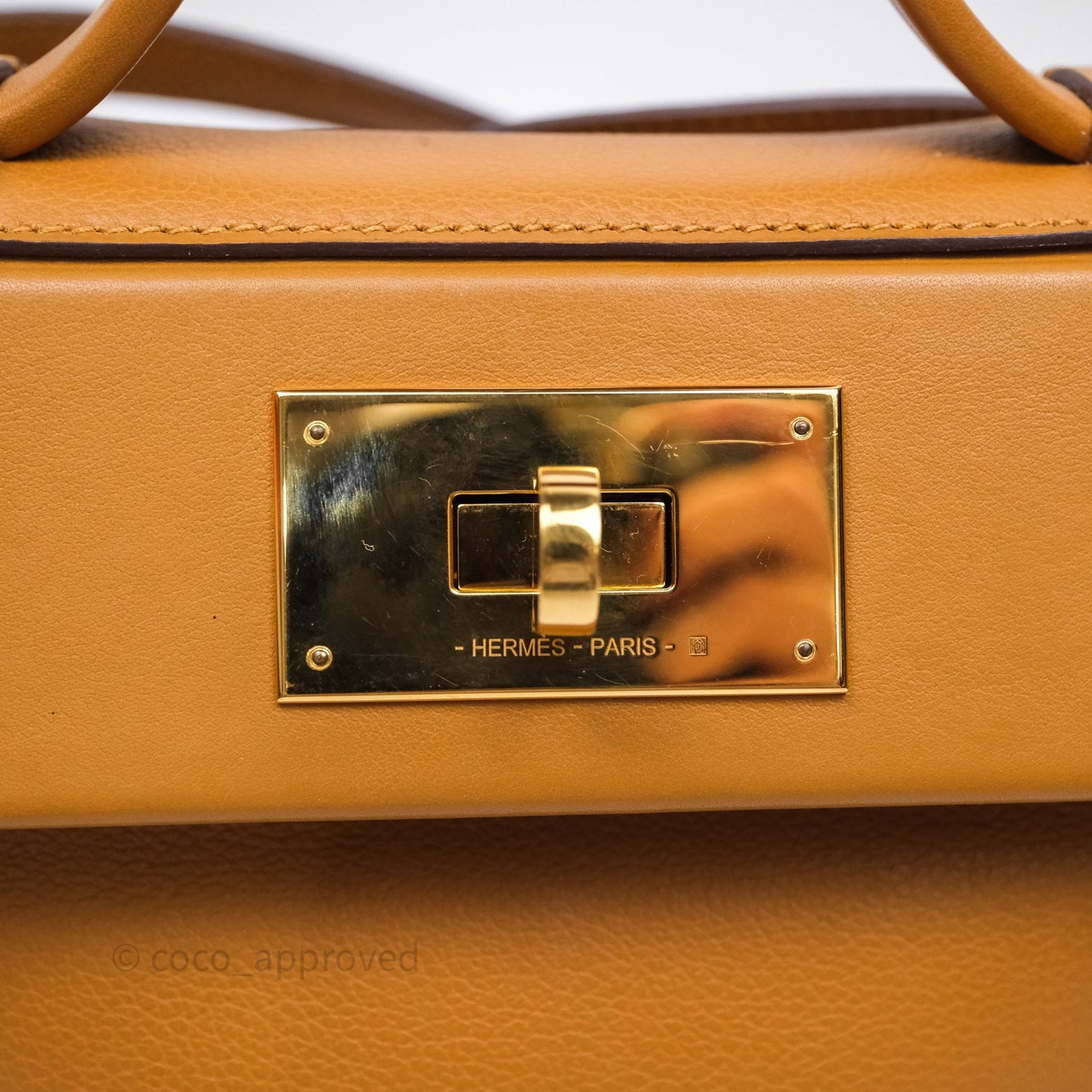 Hermès 24/24 21 Mini Caramel/Sesame/Rouge Sellier Gold Hardware