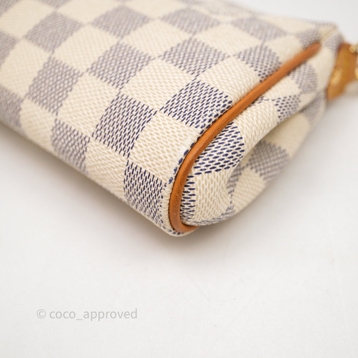 Louis Vuitton Eva Damier Azur Canvas Shoulder Bag