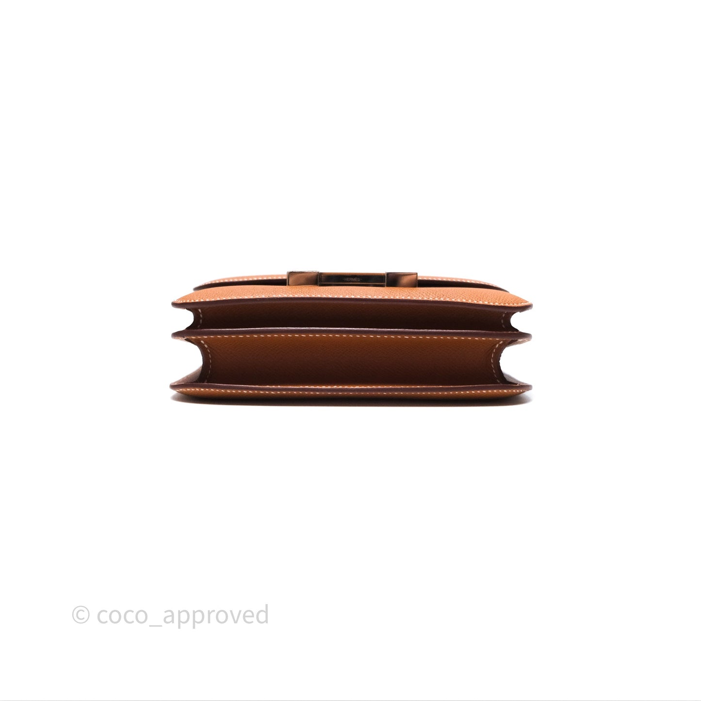 Hermès Constance Mini 18 Gold Epsom Palladium Hardware