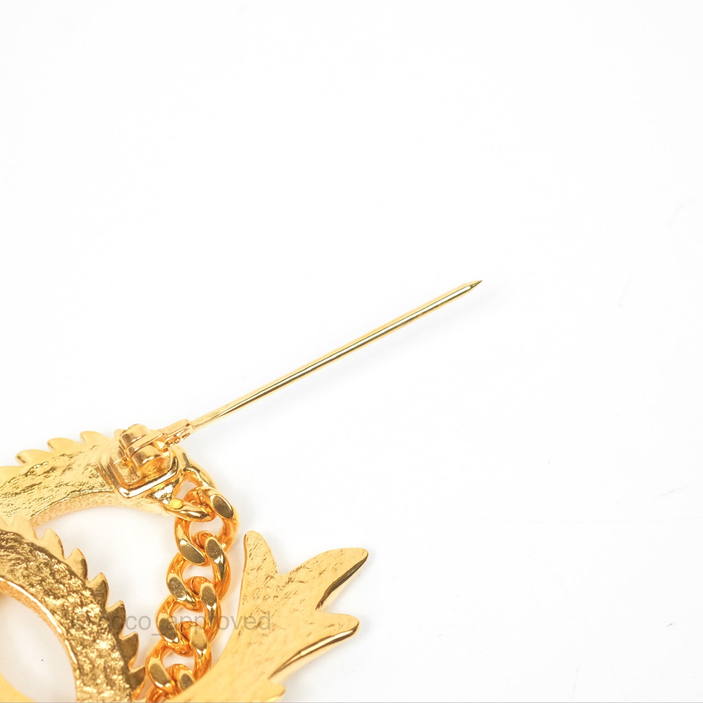 Chanel CC Dragon Chinese New Year Edition Brooch Gold Tone 24C