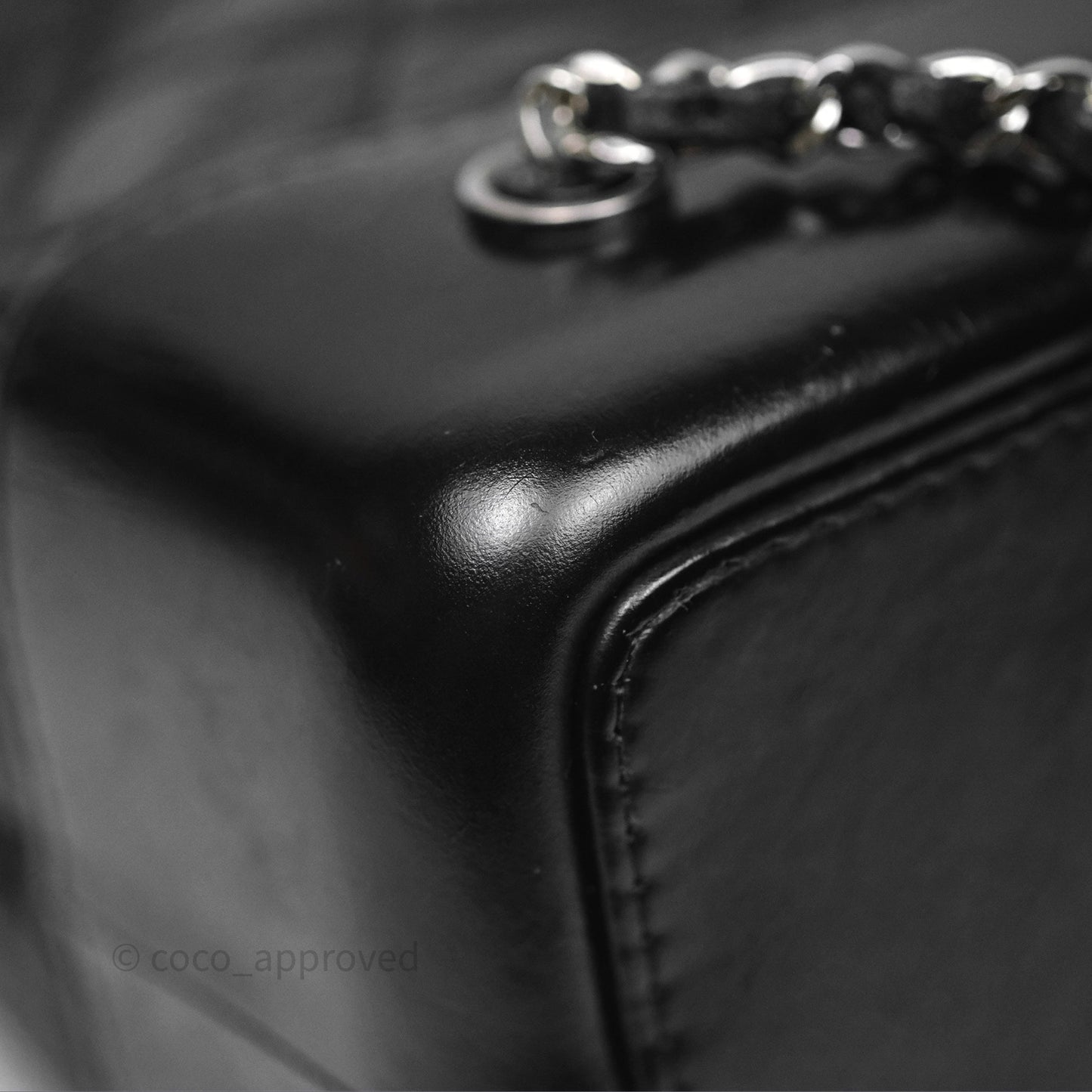 Chanel Small Gabrielle Backpack Black Aged Calfskin