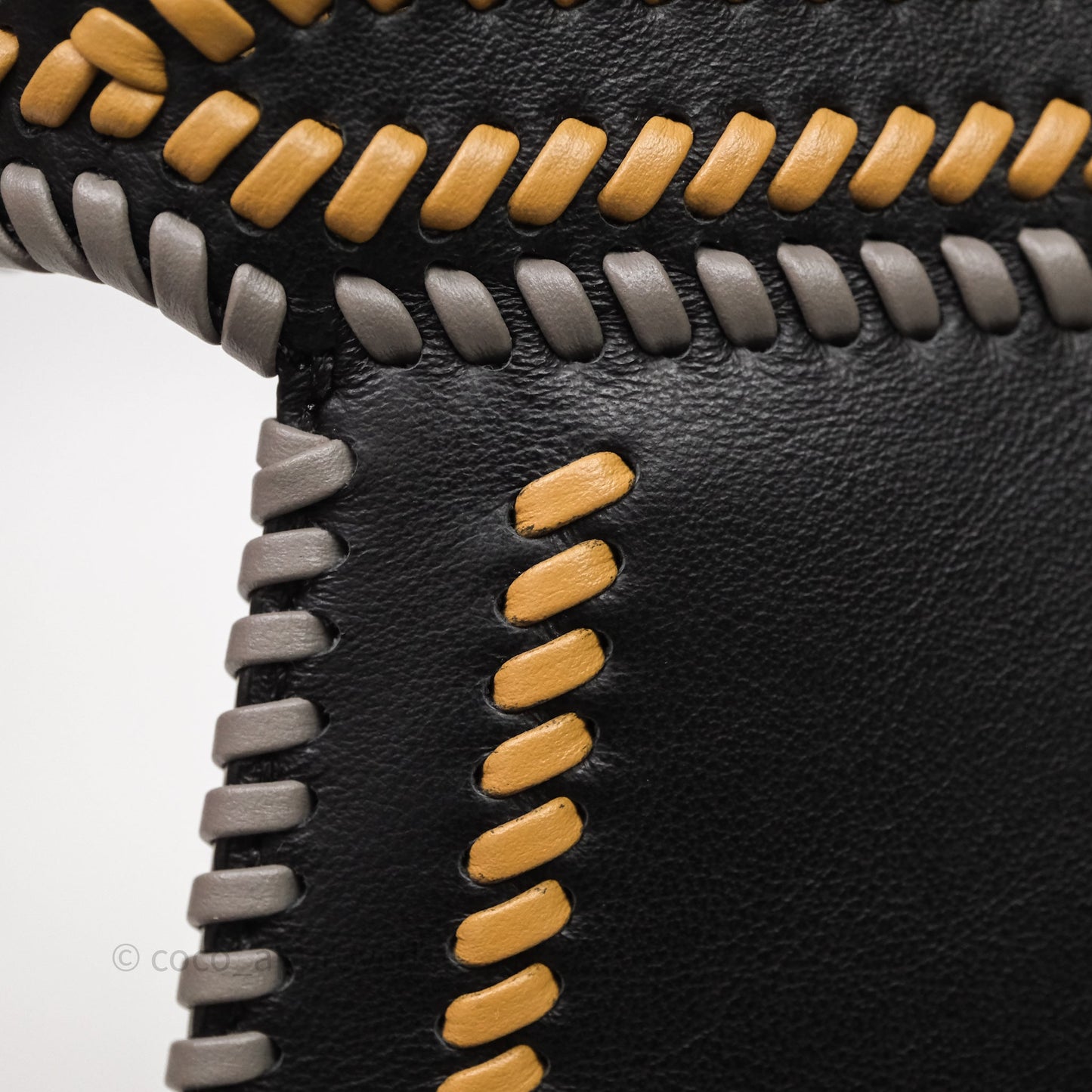 Fendi Small Peekaboo Iseeu Black/ Grey