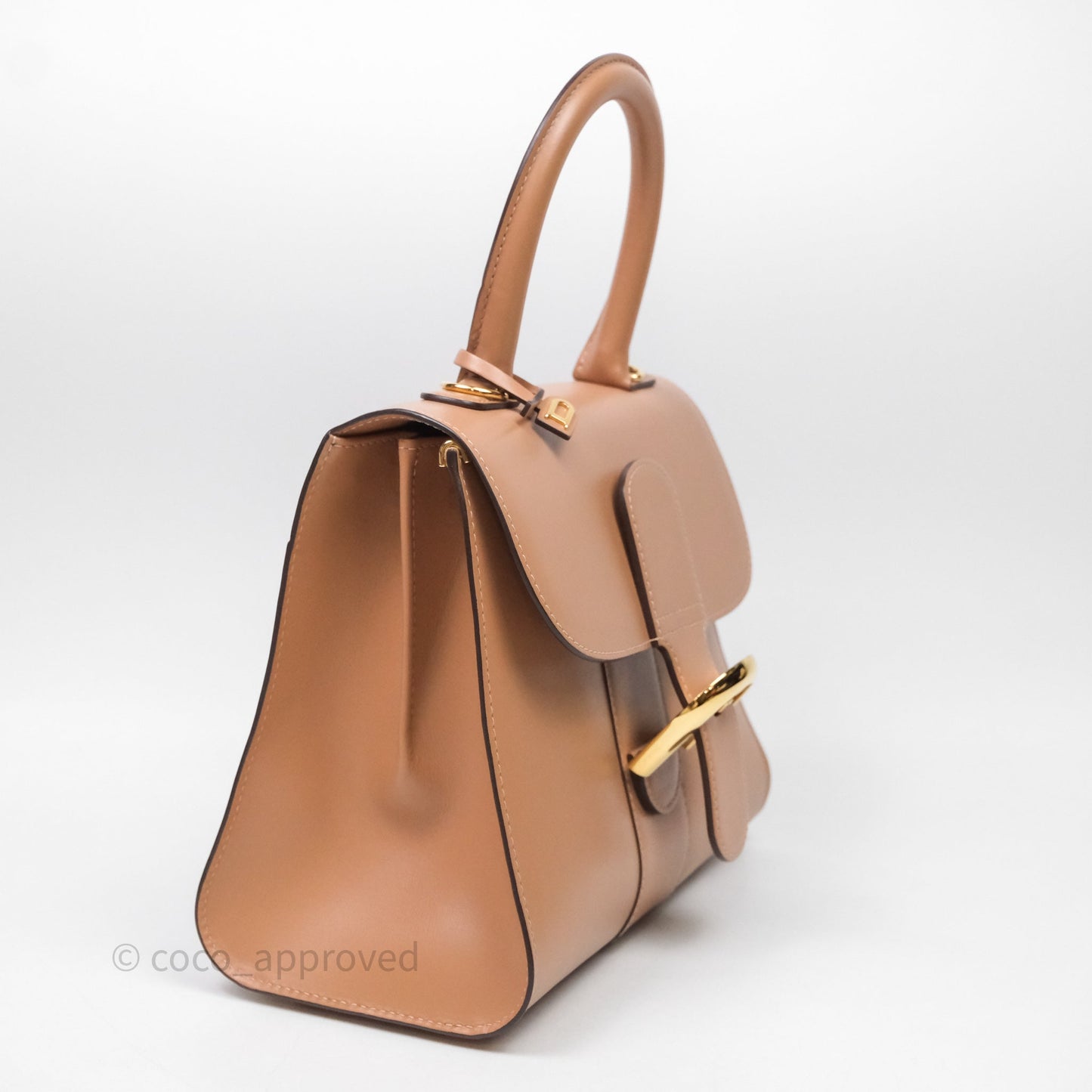 Delvaux Brillant PM Tender Beige Box Calf